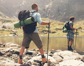 نقش عصای کوهنوردی در کاهش فشار به زانو