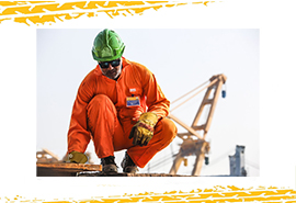 لباس سکوی نفتی