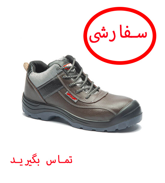 کفش ایمنی  یحیی مدل عایق برق (قهوه ایی) کد 999 پلاس