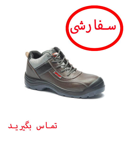 کفش ایمنی یحیی مدل عایق برق (قهوه ایی) کد 999