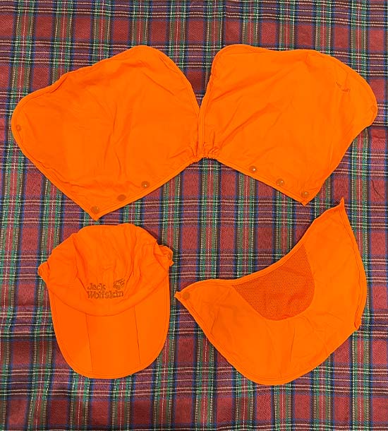 کلاه کوهنوردی جک ولف اسکین (نارنجی شبرنگی) مدل 229(ویژه اربعین)