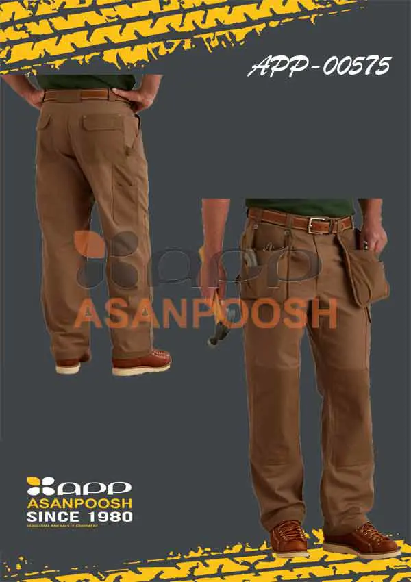 Single-work pants